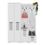 HANAH HOME Ormar za hodnik Asimo Deb White - slika 3