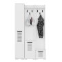 HANAH HOME Ormar za hodnik Asimo Ade White - slika 3