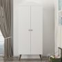 HANAH HOME Ormar Lora White - slika 1