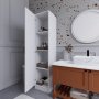 HANAH HOME Ormar Yaman 1 Door White - slika 3