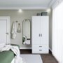 HANAH HOME Ormar Yaman 1600 042 White - slika 2