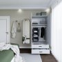HANAH HOME Ormar Yaman 1600 042 White - slika 4