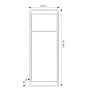 HANAH HOME Štender Landau L673 - slika 5