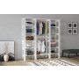 HANAH HOME Garderober City White - slika 1