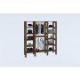 HANAH HOME Garderober City Walnut - slika 2