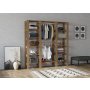 HANAH HOME Garderober City Walnut - slika 1