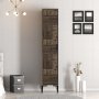 HANAH HOME Ormar Kumsal P Walnut Anthracite - slika 1