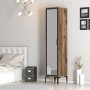 HANAH HOME Ormar Kumsal R Walnut Anthracite - slika 5