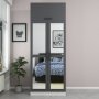 HANAH HOME Ormar Kale Anthracite 2227 - slika 2