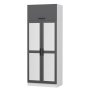 HANAH HOME Ormar Kale Anthracite 2227 - slika 5