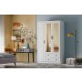 HANAH HOME Ormar Bahar 603 White - slika 1