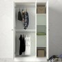 HANAH HOME Ormar Ravenna 3 Kapılı White - slika 3