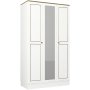 HANAH HOME Ormar Ravenna 3 Kapılı White - slika 4