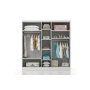 HANAH HOME Ormar Lavinia 505 White - slika 4