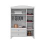 HANAH HOME Ormar Lisa 135 White - slika 4