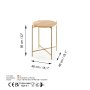 HANAH HOME Sto za dnevnu sobu Shb 004 A - slika 5