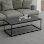 HANAH HOME Sto za dnevnu sobu Tiger Anthracite - slika 3