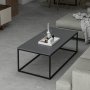 HANAH HOME Sto za dnevnu sobu Tiger Anthracite - slika 4