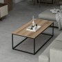 HANAH HOME Sto za dnevnu sobu Tiger Walnut - slika 4