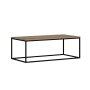 HANAH HOME Sto za dnevnu sobu Tiger Walnut - slika 1
