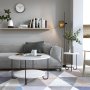 HANAH HOME Sto za dnevnu sobu Corro Coffee Table White - slika 2