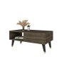 HANAH HOME Sto za dnevnu sobu Delux Walnut - slika 1