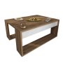 HANAH HOME Sto za dnevnu sobu Gorder White Walnut - slika 1