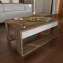 HANAH HOME Sto za dnevnu sobu Gorder White Walnut - slika 2