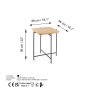 HANAH HOME Sto za dnevnu sobu Shb 005 - slika 5