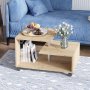 HANAH HOME Sto za dnevnu sobu Karanfil Sapphire Oak - slika 1