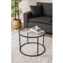 HANAH HOME Sto za dnevnu sobu Berlin Black 60 - slika 3
