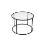HANAH HOME Sto za dnevnu sobu Berlin Black 60 - slika 1