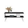 HANAH HOME Sto za dnevnu sobu Ayca Black White - slika 4