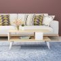 HANAH HOME Sto za dnevnu sobu Ayca Sapphire White - slika 3