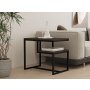 HANAH HOME Sto za dnevnu sobu Wengen Anthracite - slika 2