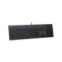 A4 TECH FX60 Scissor Switch Neon Backlit USB US siva tastatura - slika 2