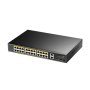CUDY GS1026PS2 24-Port Gigabit PoE+ Switch with 2 Uplink Gigabit Ports and 2 Gigabit SFP Slots 300W - slika 2