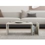 HANAH HOME Sto za dnevnu sobu Memo Freesia Marble - slika 3