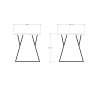 HANAH HOME Sto za dnevnu sobu Cassis White - slika 5