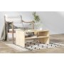 HANAH HOME Sto za dnevnu sobu Castor Oak - slika 3