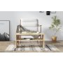 HANAH HOME Sto za dnevnu sobu Castor Oak - slika 2