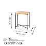 HANAH HOME Sto za dnevnu sobu Shb 003 - slika 5