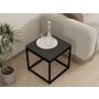 HANAH HOME Sto za dnevnu sobu Leylak Black - slika 3
