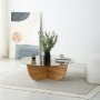 HANAH HOME Sto za dnevnu sobu Lily Wood Fume Oak - slika 3