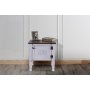 HANAH HOME Noćni stočić Ada Nightstand White - slika 1