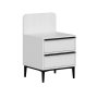 HANAH HOME Noćni stočić Elevate White - slika 4