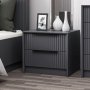 HANAH HOME Noćni stočić Kale Luxe Soft 4799 - slika 1