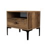 HANAH HOME Noćni stočić Lizbon 532 Walnut - slika 4