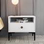 HANAH HOME Noćni stočić Lizbon 535 White - slika 2