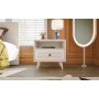 HANAH HOME Noćni stočić Nil 102 White - slika 2